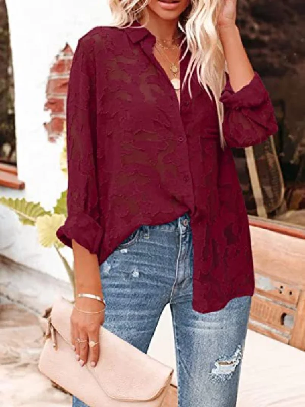 8058 Burgundy / XL