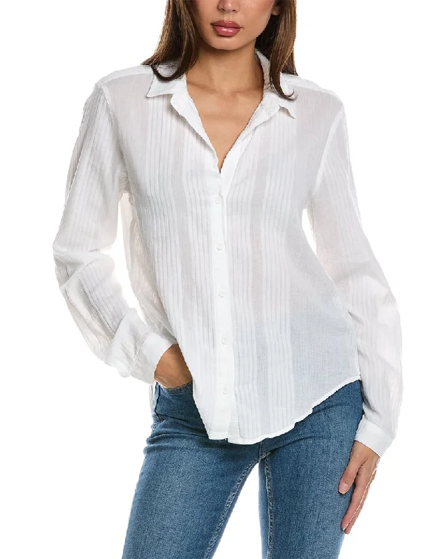 Bella Dahl Classic Linen-Blend Shirt