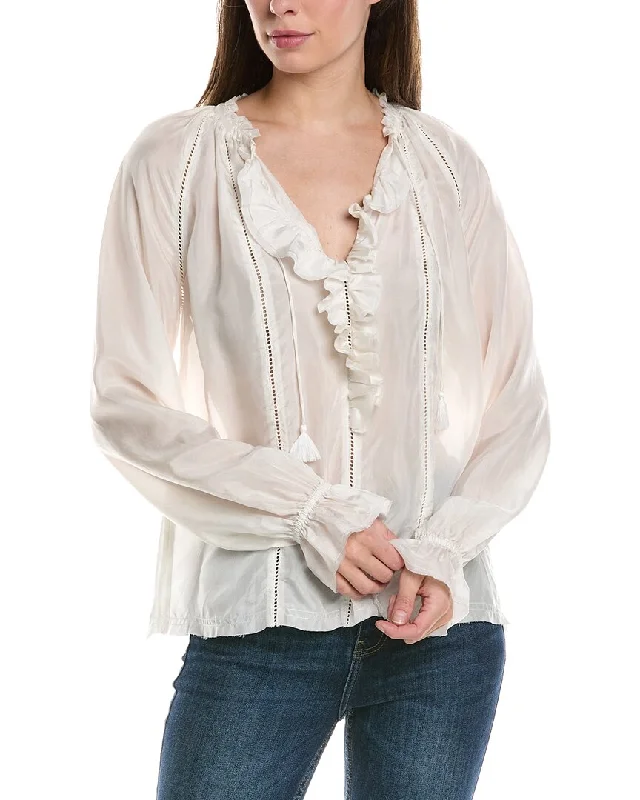 Go> by GoSilk Free Thinker Blouse