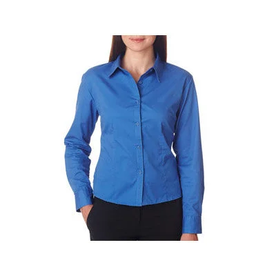 UltraClub Ladies' Whisper Twill Shirt