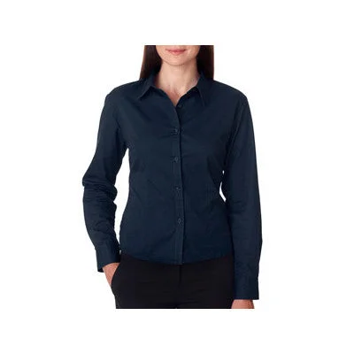 UltraClub Ladies' Whisper Twill Shirt