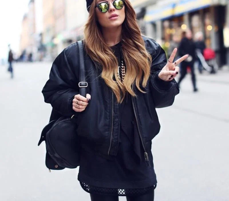 Casual Padded Jacket Parka Gigi Hadid Style