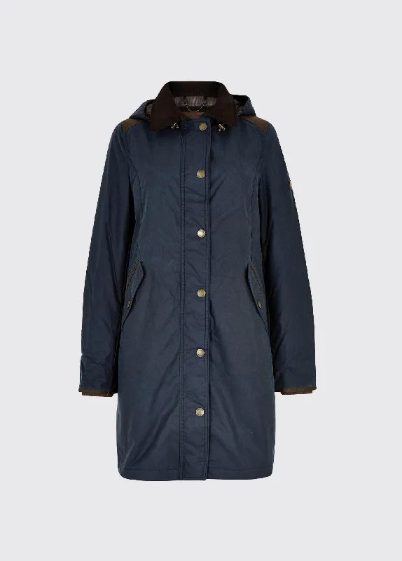 Ormond Wax Coat - Ocean Blue