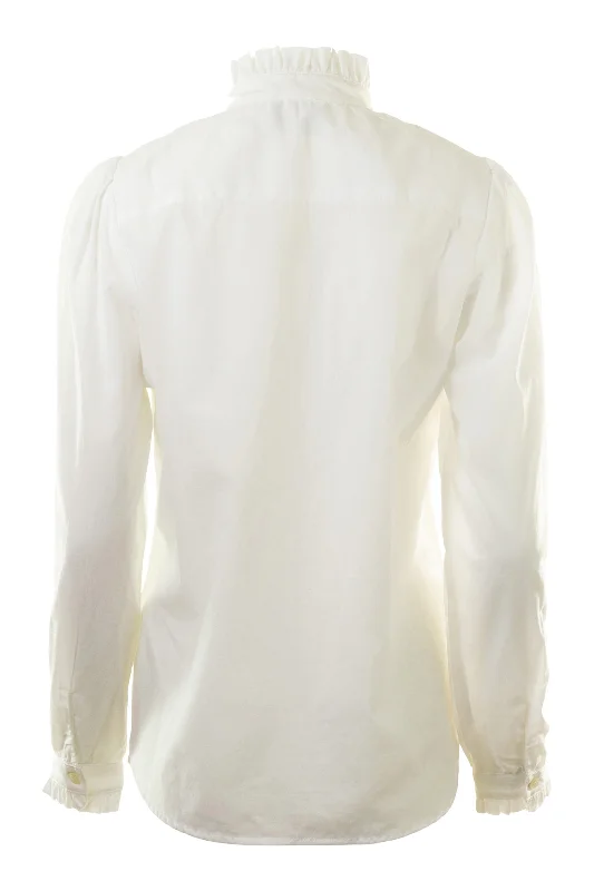 A Shirt Thing Peggy Blouse in White