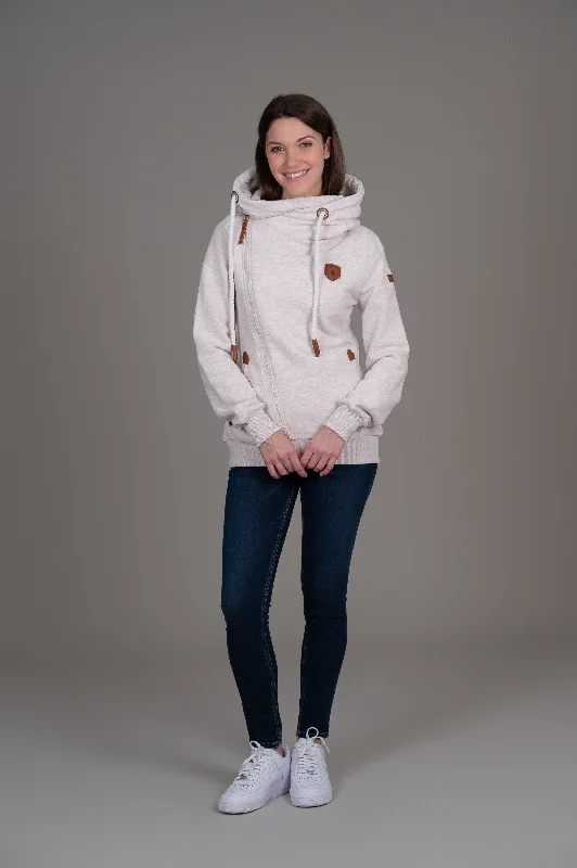 Athena Heather Oatmeal Hoodie