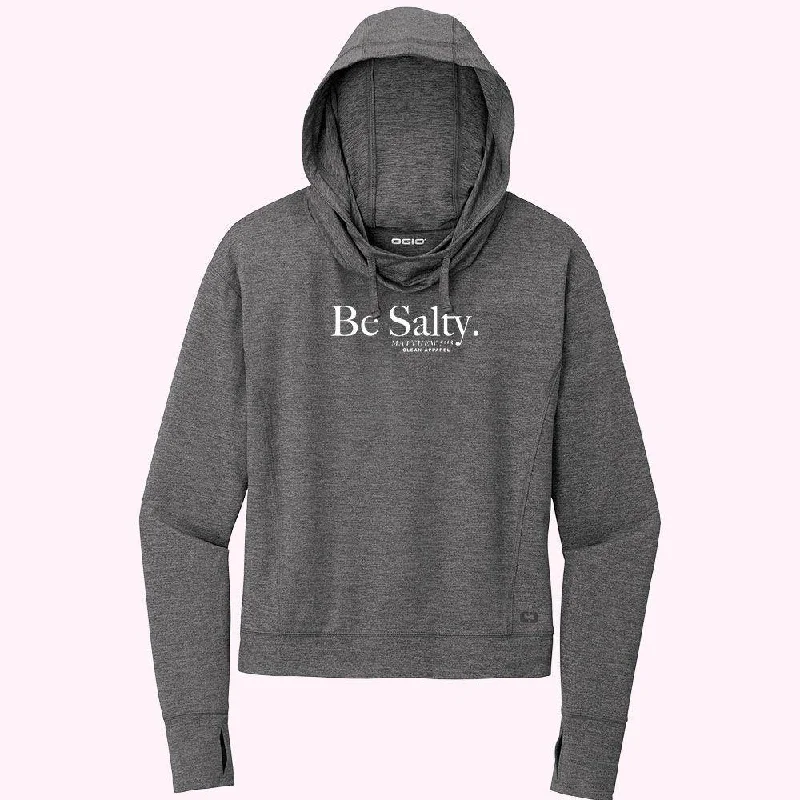 Ladies Performance Hoodie / Grey Heather / XS