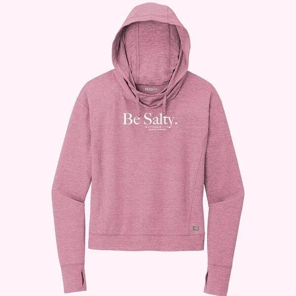 Ladies Performance Hoodie / Lilac Heather / XS