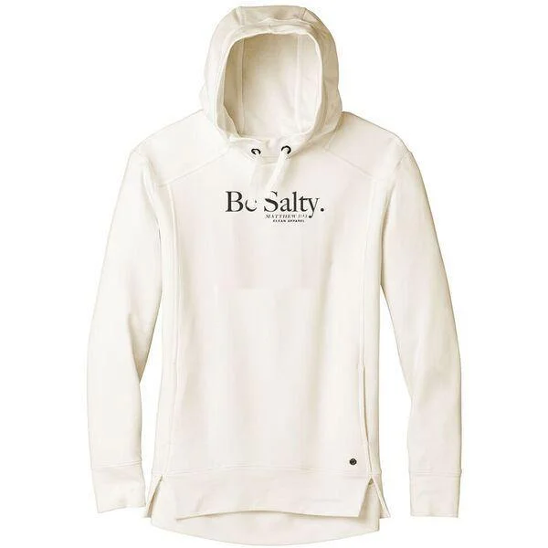 Ladies Premium Fleece Hoodie / Ivory / XS