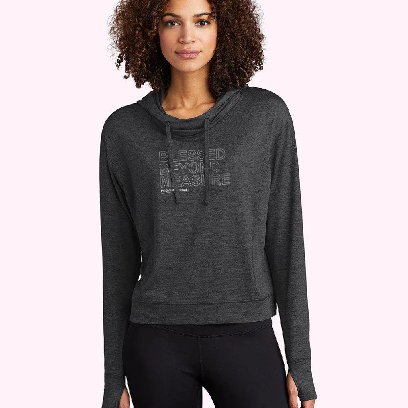 Blessed Beyond Measure Ladies Athletic Hoodies