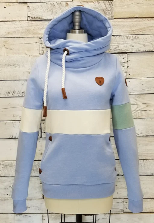 Dasha Baby Blue Jay Mix Hoodie