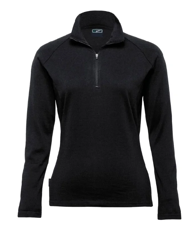 Ladies Eco Gear Merino Zip Pullover