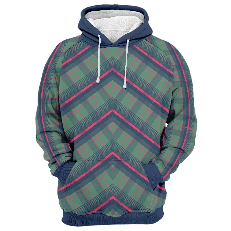 Mid Plaid Hoodie