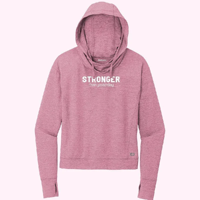 Ladies Performance Hoodie / Lilac Heather / XS