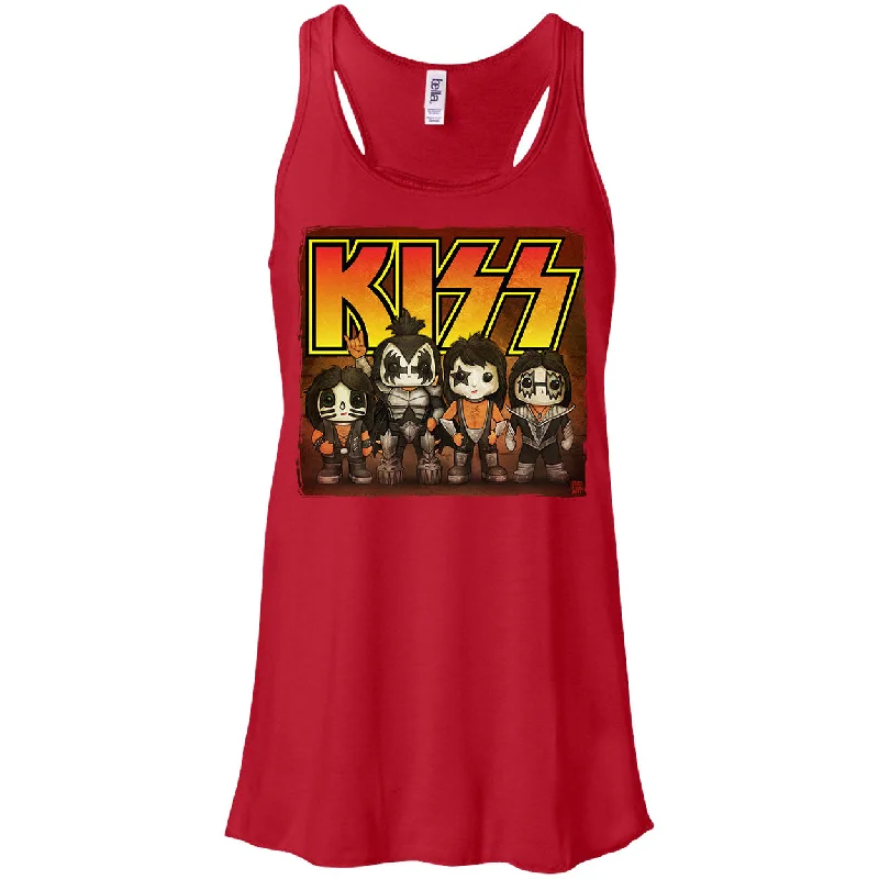 Kiss Line Up Womens Tank