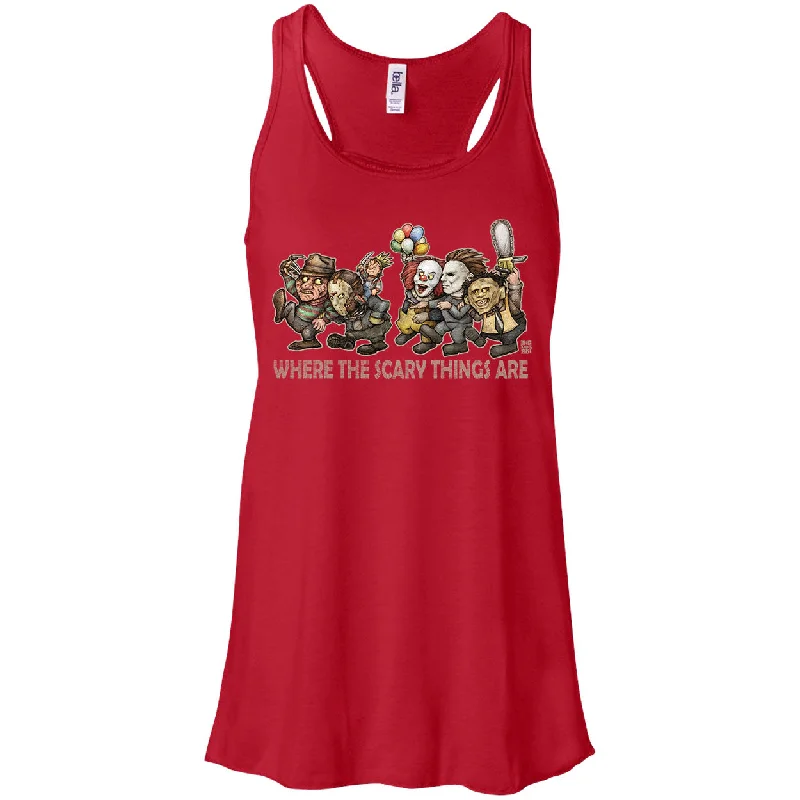 Where the Scary Things Are Womens Tank