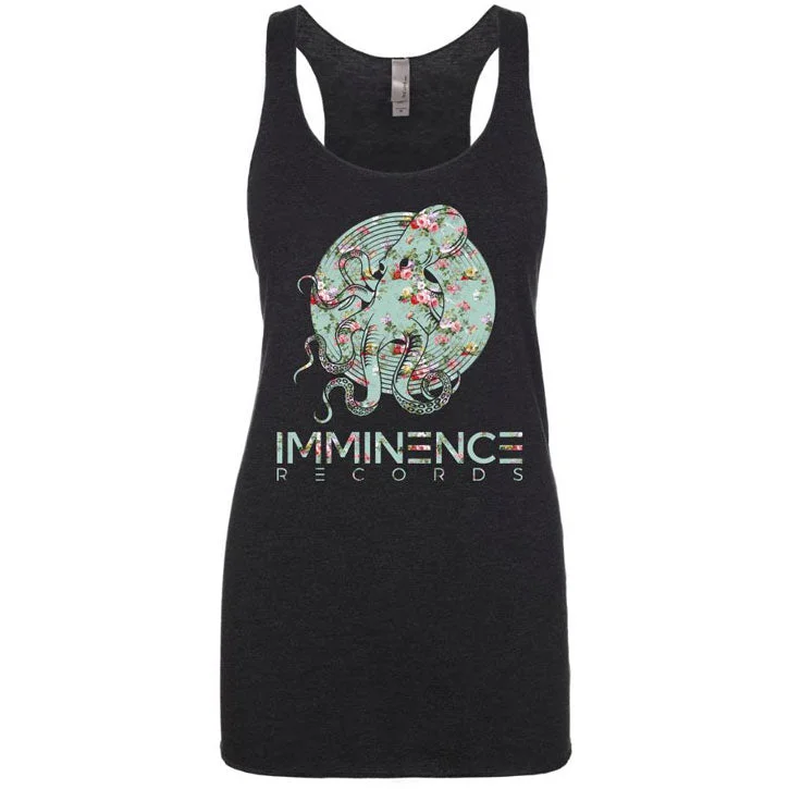 Floral Octopus Logo Womens Tank