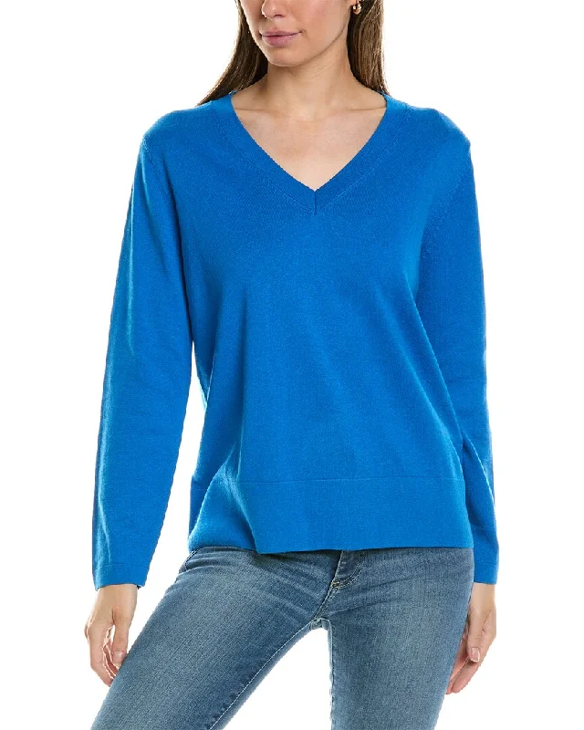 Alashan Cashmere West Palm Cashmere-Blend Pullover