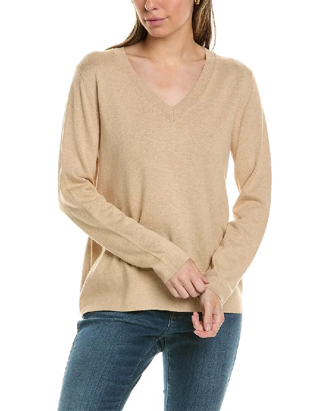 Alashan Cashmere West Palm Cashmere-Blend Pullover