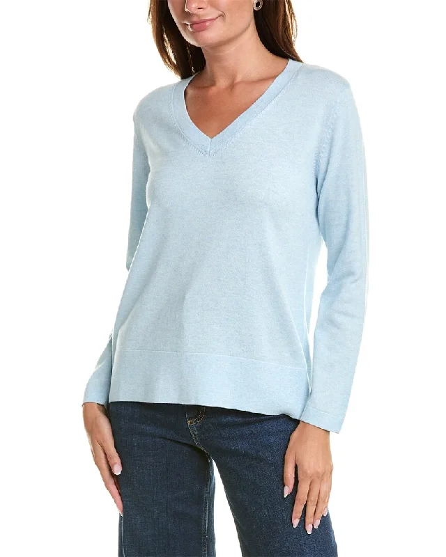 Alashan Cashmere West Palm Cashmere-Blend Pullover