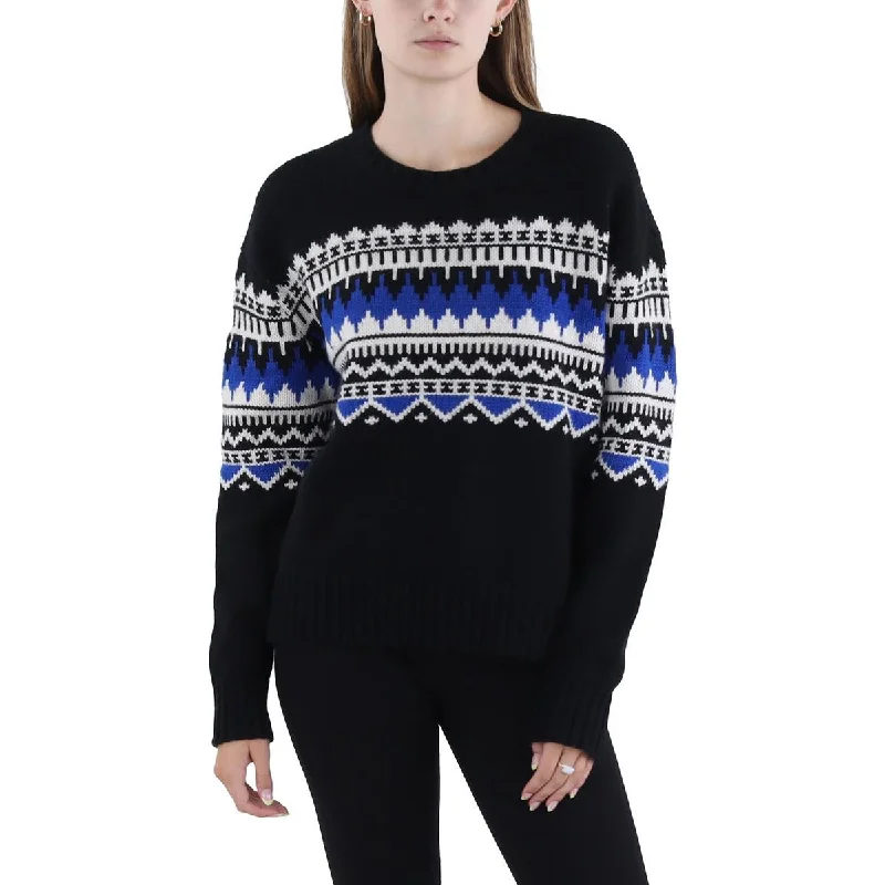 Lauren Ralph Lauren Womens Mock Neck Pullover Sweater