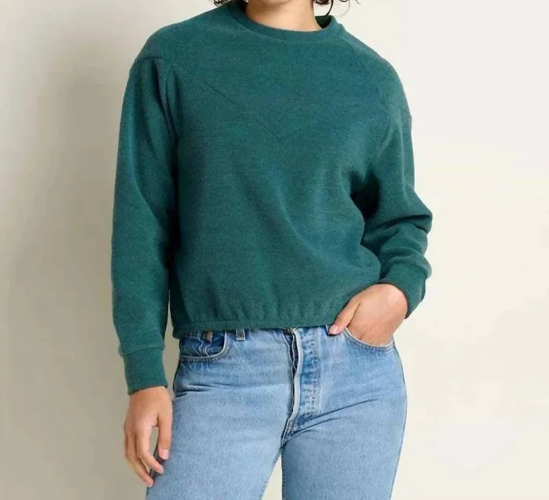 Whitney Terry Pullover In Jasper