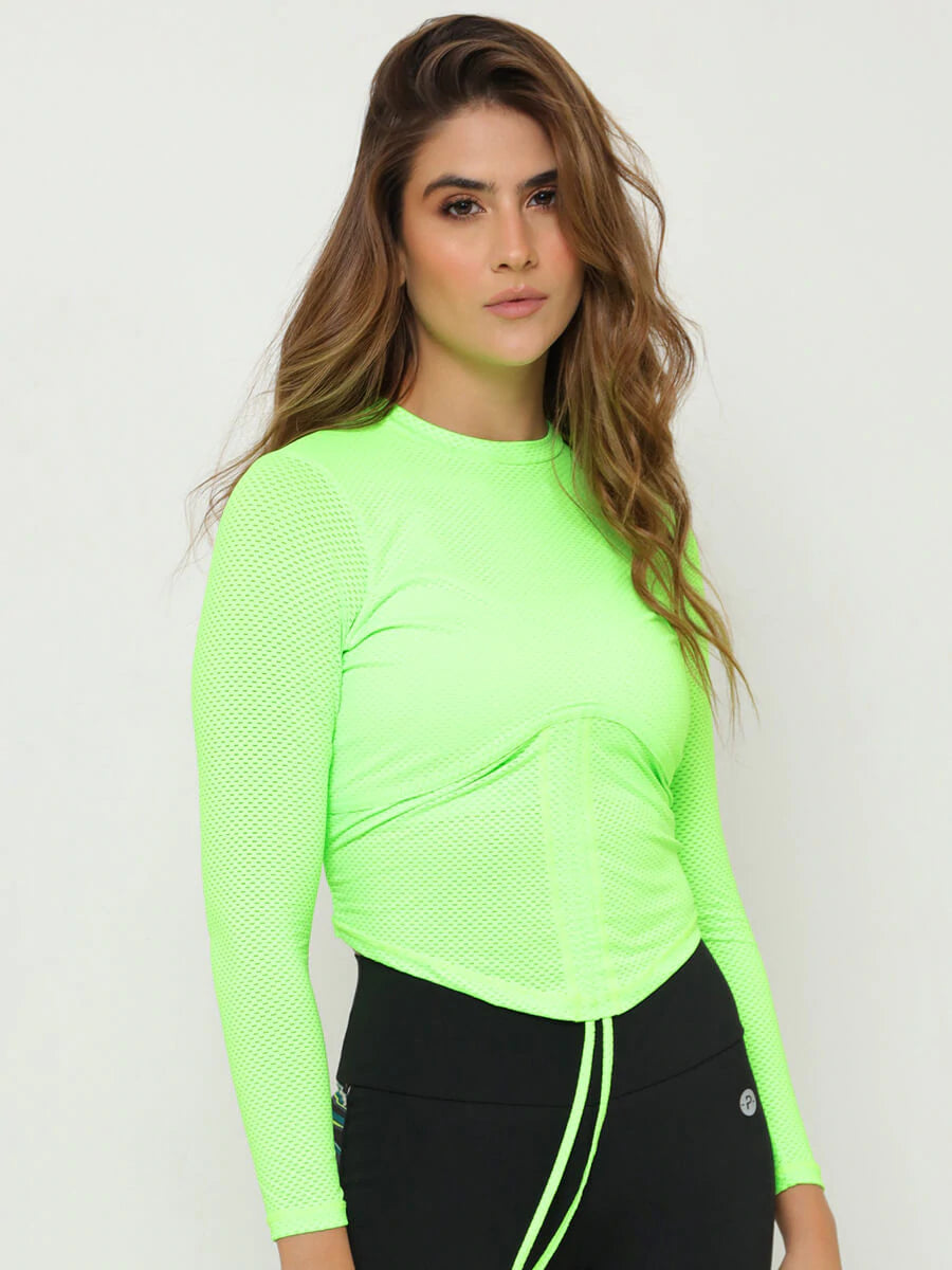 Activewear Light Crop Top Long Sleeve (Many Colors)