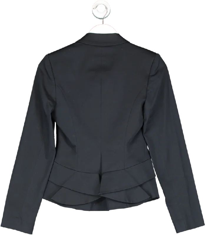 Alexander McQueen Blue Black Blazer UK XXS