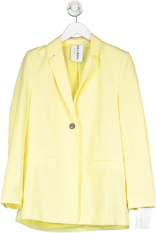 Collusion Yellow Longline Blazer UK 8