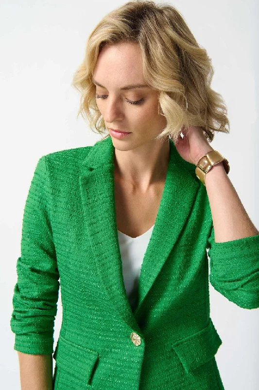 Joseph Ribkoff Boucle Boxy Blazer