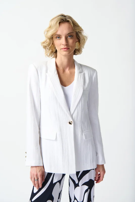 Joseph Ribkoff Woven Fitted Blazer