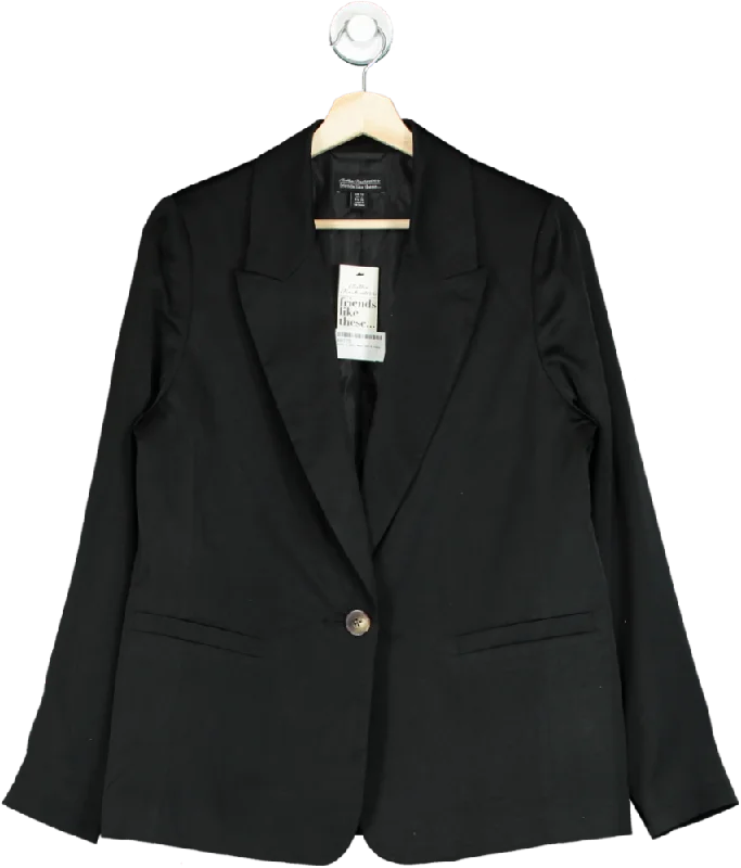 Friends Like These Millie Mackintosh Black Satin Blazer UK 10