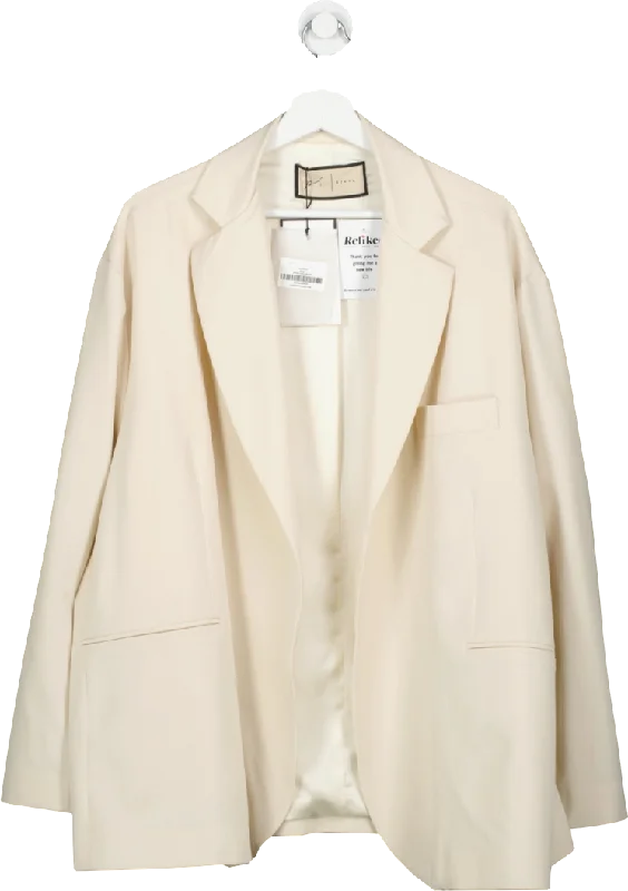 Prevu Cream San Blazer One Size