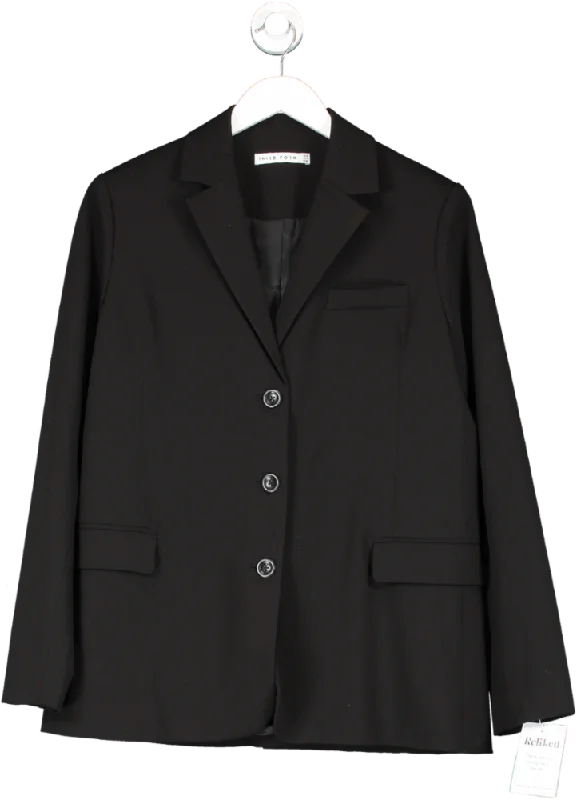 Third Form Black Reset Tailored Single Breast Blazer UK 8