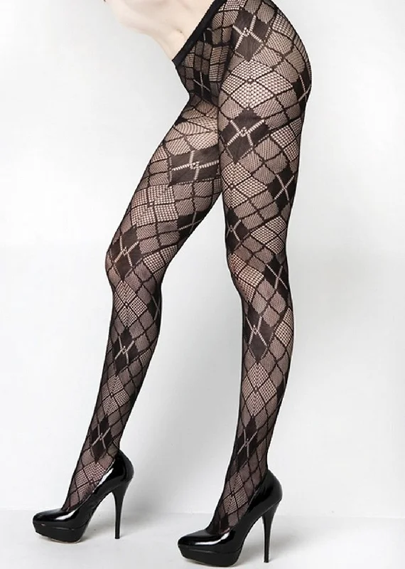 PATCHWORK DIAMONDS FISHNET